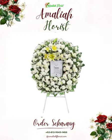 Krans Bunga Duka Kutisari