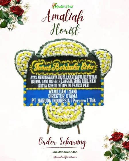 Papan Bunga Duka Kutisari
